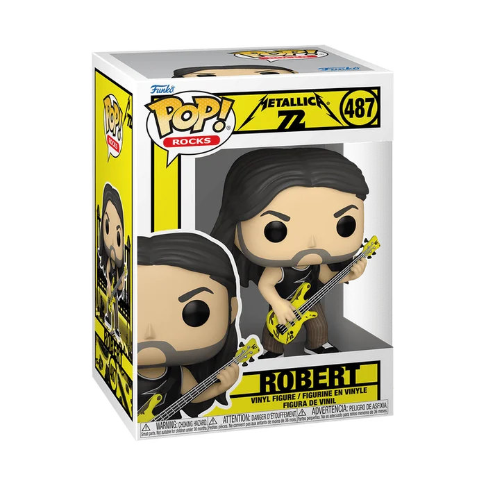 Robert #487 Funko Pop from Metallica