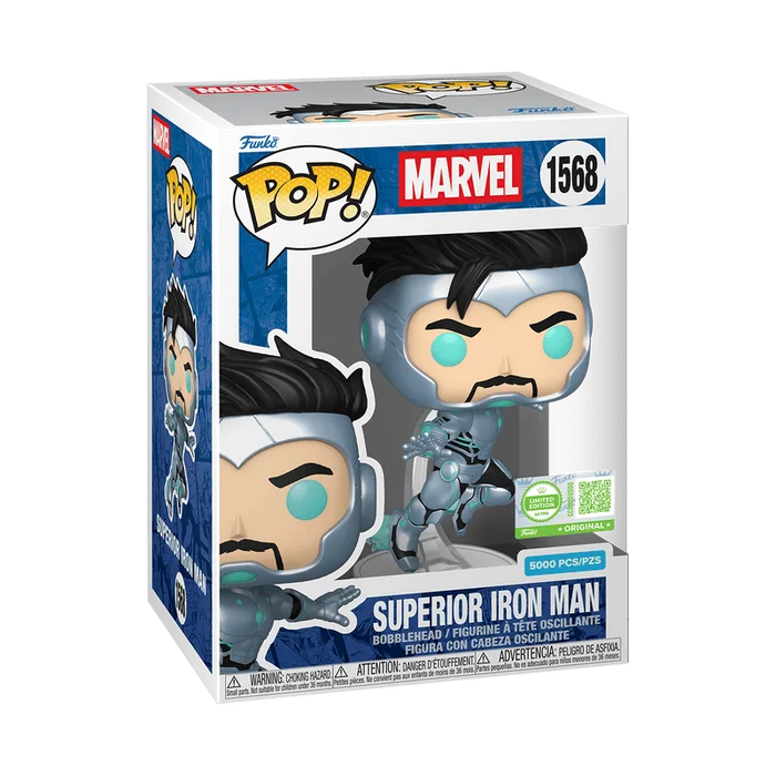 Superior Iron Man #1568 Funko Pop from Marvel