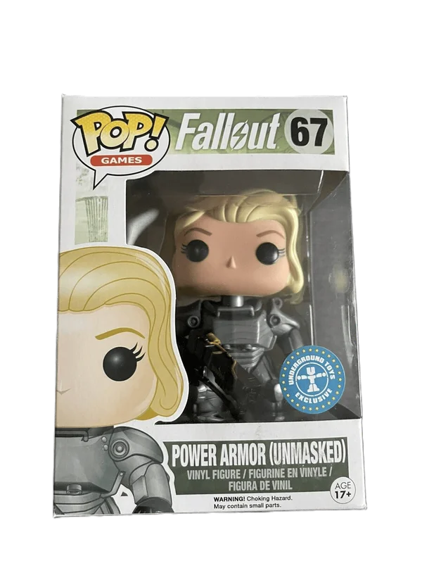 Power Armor (Unmasked) #67 Funko Pop from Fallout