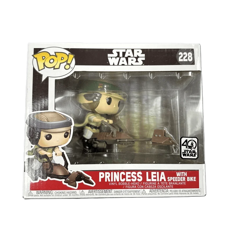 Princess Leia with Speeder Bike #228 Funko Pop from Star Wars