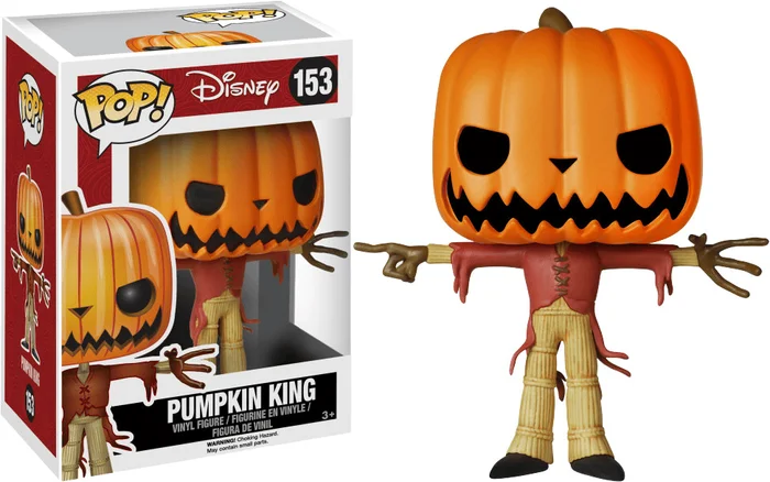 Pumpkin King #153 Funko Pop from Disney