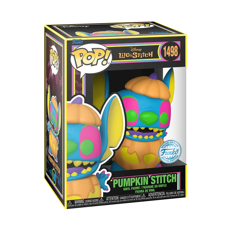 Pumpkin Stitch #1498 Funko Pop from Lilo & Stitch