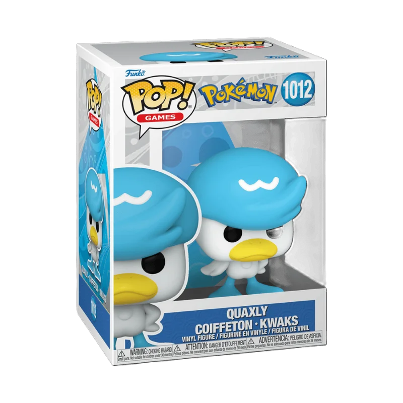 Quaxly Coiffeton Kwaks #1012 Funko Pop from Pokémon