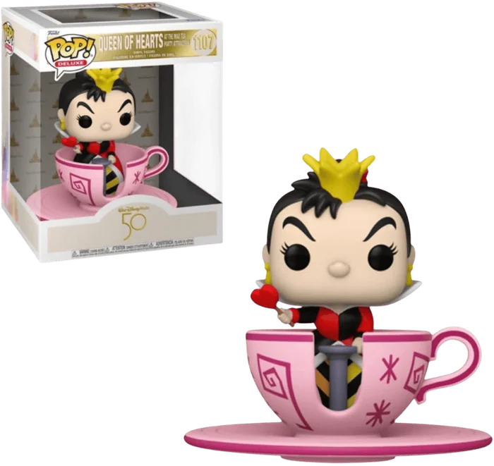 Queen of Hearts at the Mad Tea Party Attraction #1107 Funko Pop from Disney