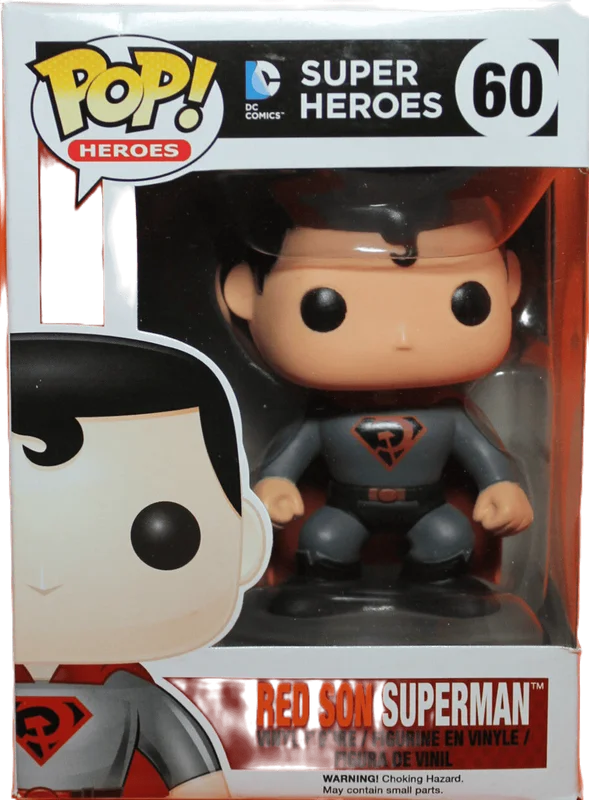 Red Son Superman #60 Funko Pop from DC Super Heroes