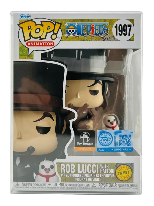 Rob Lucci with Hattori #1997 Funko Pop from One Piece