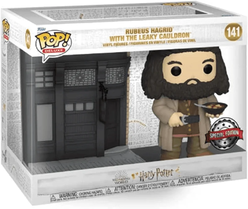 Rubeus Hagrid with The Leaky Cauldron #141 Funko Pop from Harry Potter