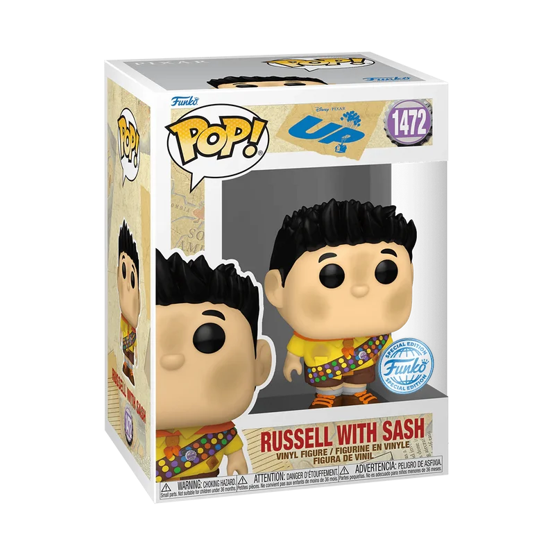 Russell with Stash #1472 Funko Pop from Up