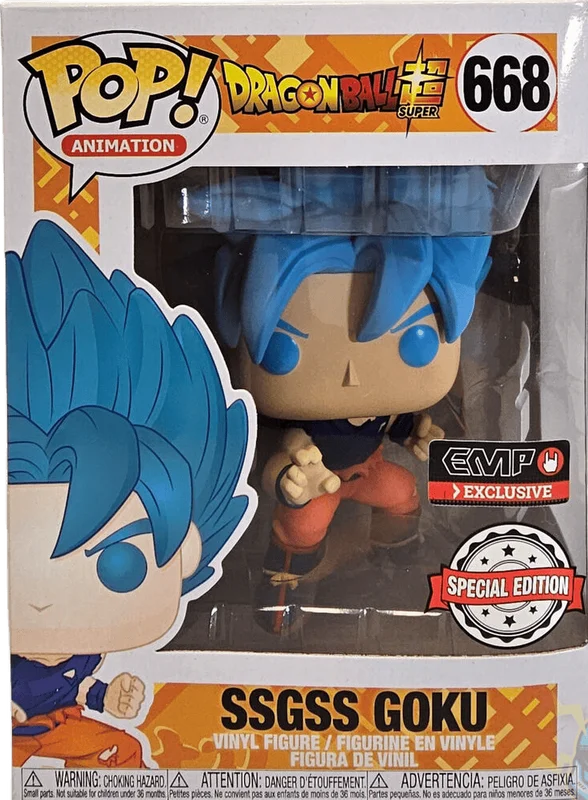SSGSS Goku #668 Funko Pop from Dragon Ball Z