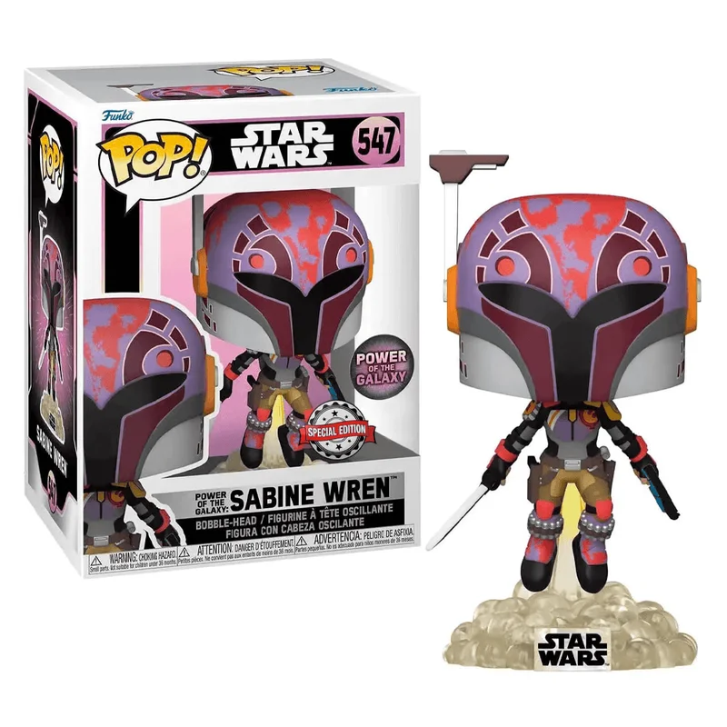 Sabine Wren #547 Funko Pop from Star Wars