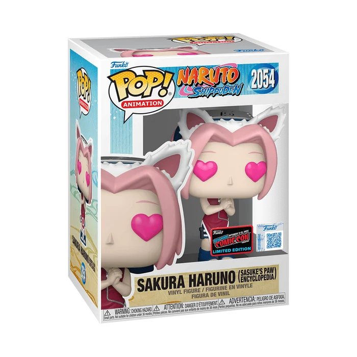 Sakura Haruno (Sasuke's Paw Encyclopedia) #2054 Funko Pop from Naruto Shippuden