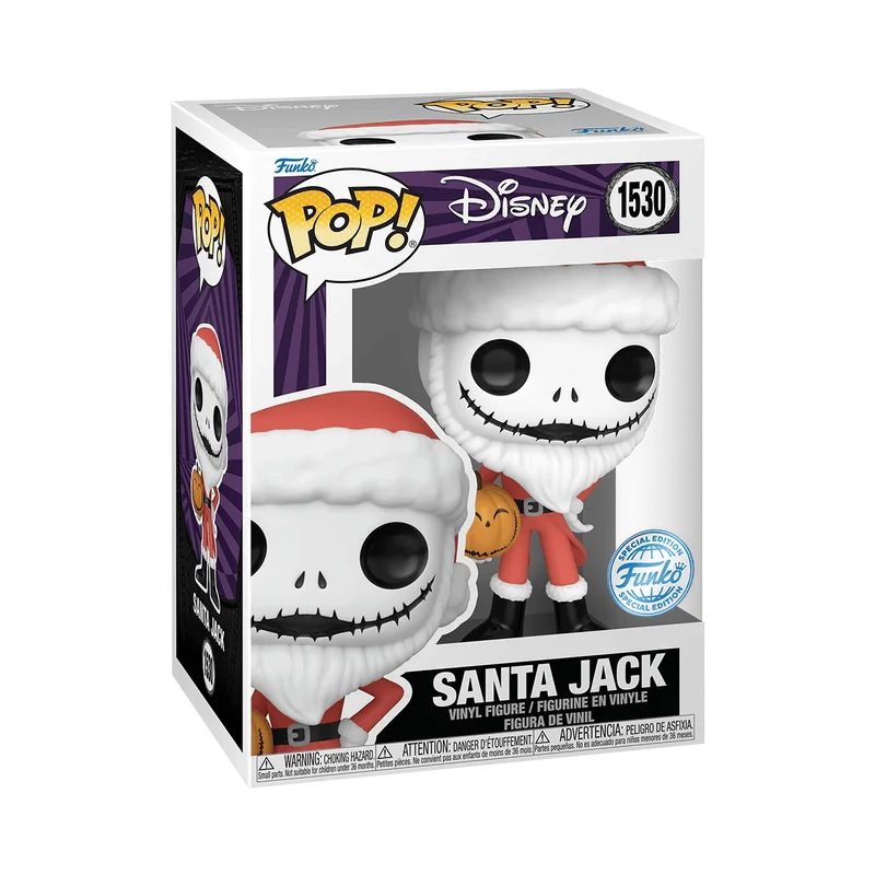Santa Jack #1530 Funko Pop from Disney