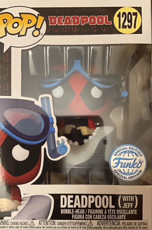 Deadpool (with Jeff) #1297 Funko Pop from Deadpool