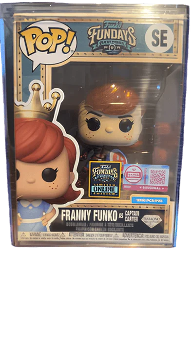 Franny Funko as Captain Carter #SE Funko Pop from Funko Fundays