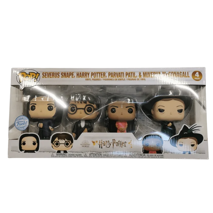 Severus Snape, Harry Potter, Parvati Patil & Minerva McGonagall #4 PACK Funko Pop from Harry Potter