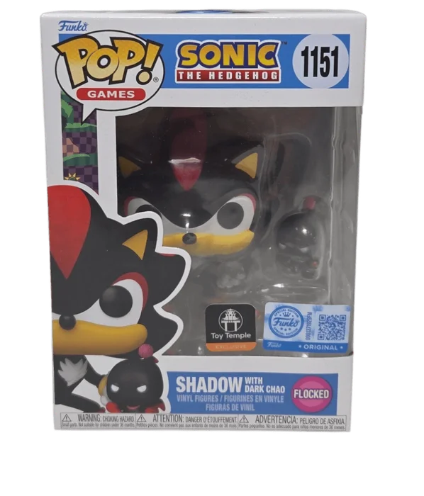 Shadow with Dark Chao #1151 Funko Pop from Sonic The Hedgehog