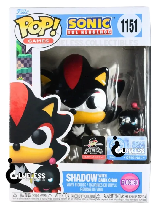 Shadow with Dark Chao #1151 Funko Pop from Sonic The Hedgehog