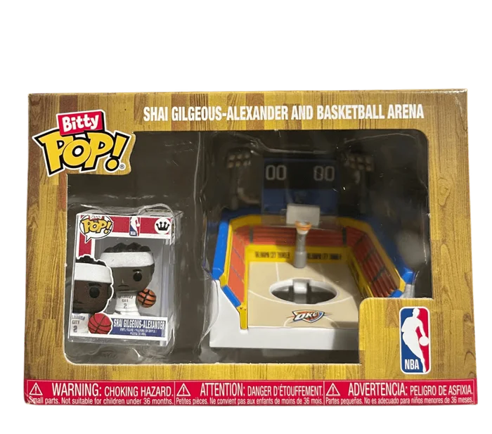 Shai Gilgeous-Alexander and Basketball Arena Funko Pop from NBA