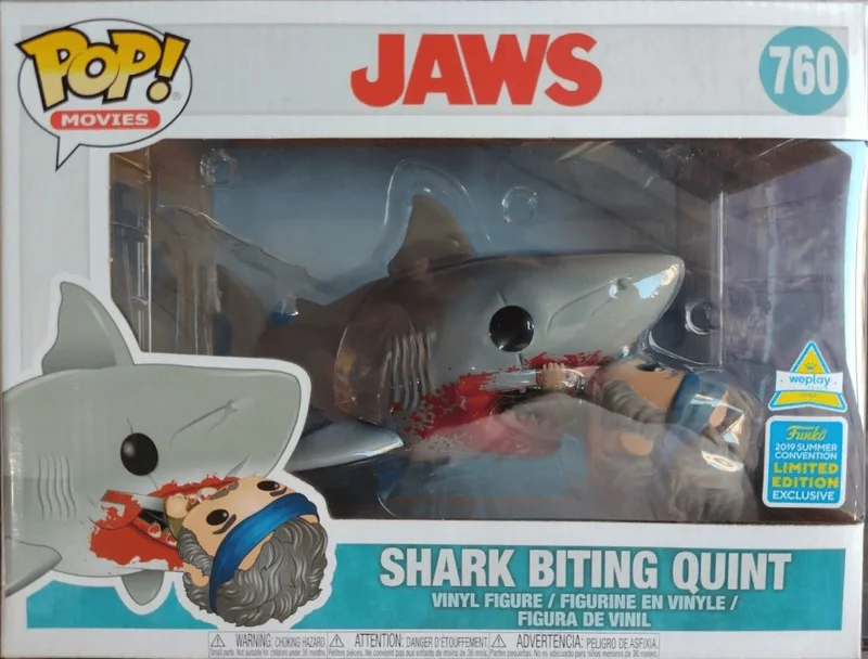 Shark Biting Quint #760 Funko Pop from Jaws