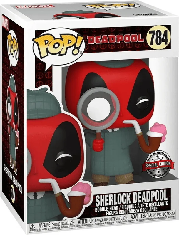 Sherlock Deadpool #784 Funko Pop from Deadpool