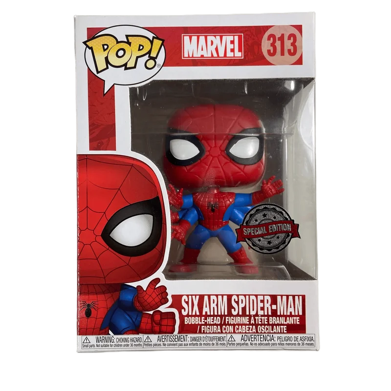 Six Arm Spider-Man #313 Funko Pop from Marvel