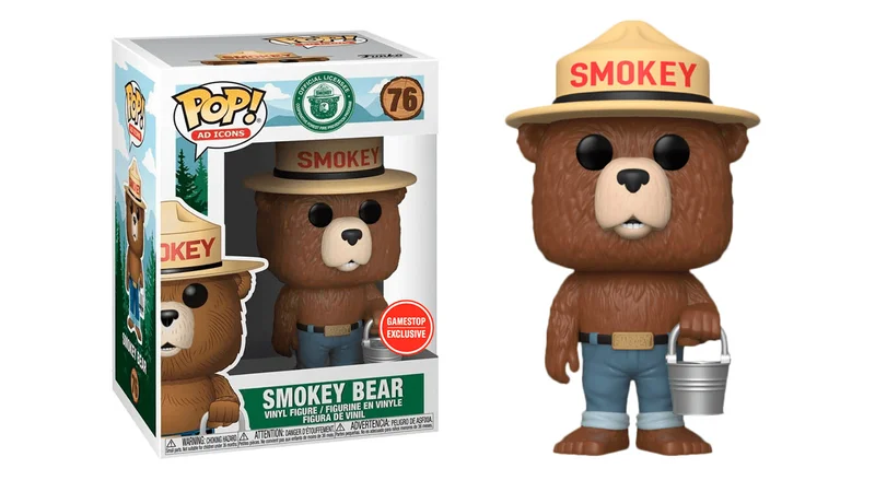 Smokey Bear #76 Funko Pop from Ad Icons