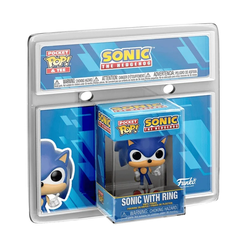 Sonic with Ring Funko Pop from Sonic The Hedgehog