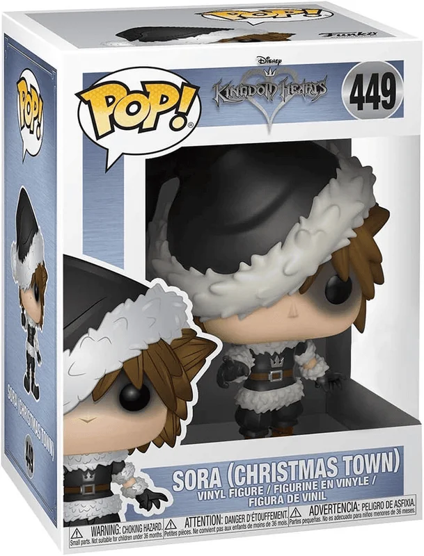 Sora (Christmas Town) #449 Funko Pop from Kingdom Hearts