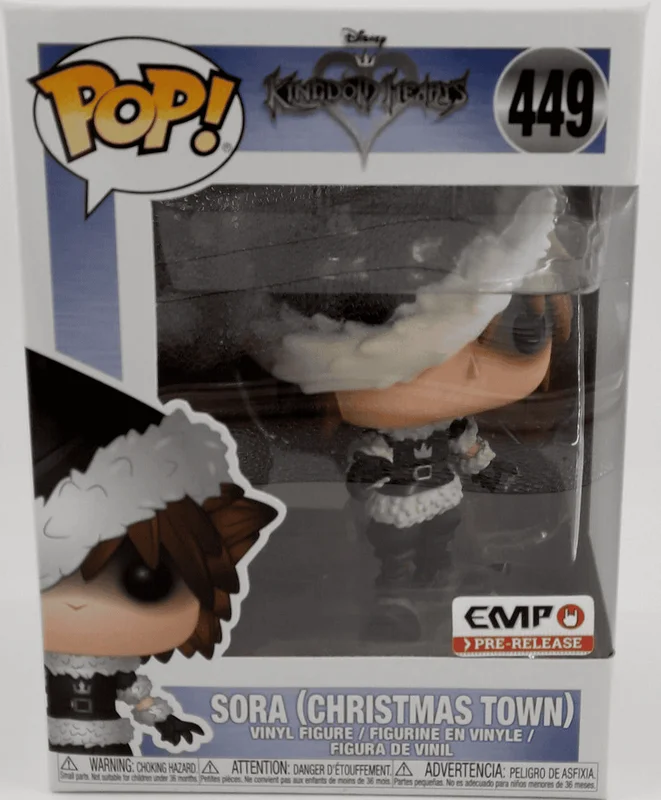 Sora (Christmas Town) #449 Funko Pop from Kingdom Hearts