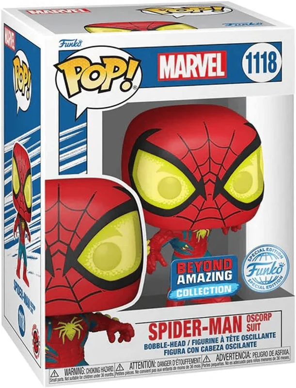 Spider-Man Oscorp Suit #1118 Funko Pop from Marvel