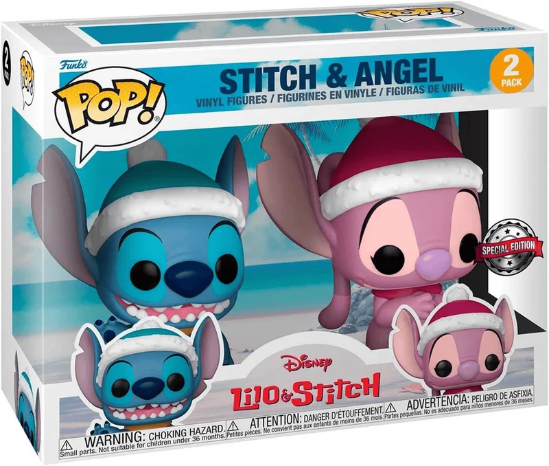 Stitch & Angel #2 PACK Funko Pop from Lilo & Stitch
