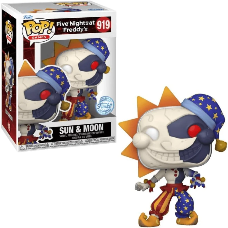 Sun & Moon #919 Funko Pop from Five Nights at Freddy's