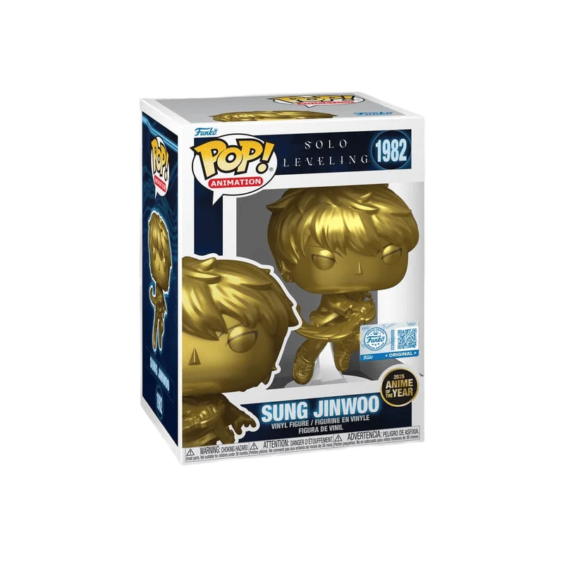 Sung Jinwoo #1982 Funko Pop from Solo Leveling