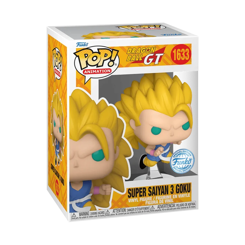 Super Saiyan 3 Goku #1633 Funko Pop from Dragon Ball GT