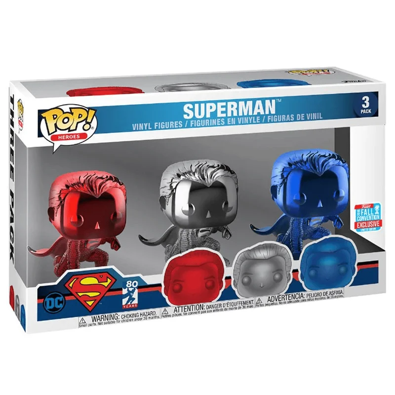 Superman #3 PACK Funko Pop from DC