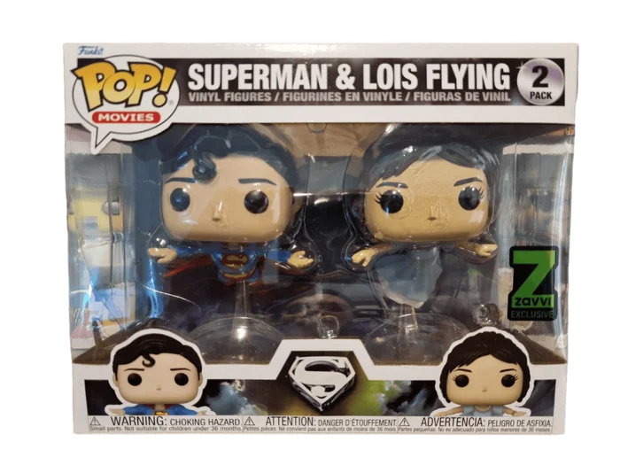 Superman & Lois Flying #2 PACK Funko Pop from Superman