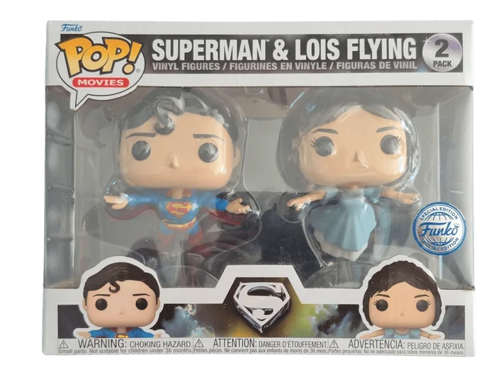 Superman & Lois Flying #2 PACK Funko Pop from Superman