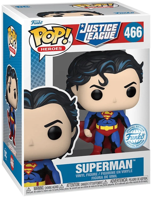 Superman #466 Funko Pop from Justice League