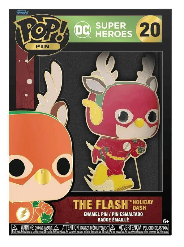 The Flash Holiday Dash #20 Funko Pop from DC Super Heroes