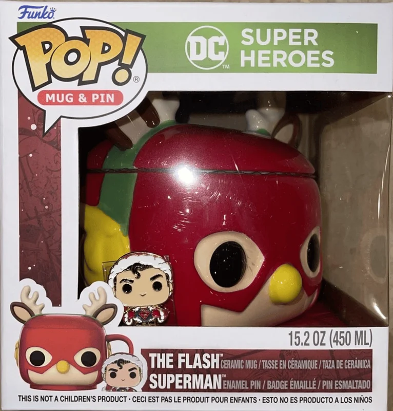 The Flash / Superman Funko Pop from DC Super Heroes