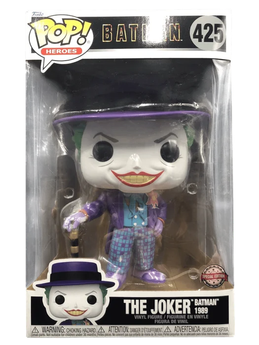 The Joker Batman 1989 #425 Funko Pop from Batman