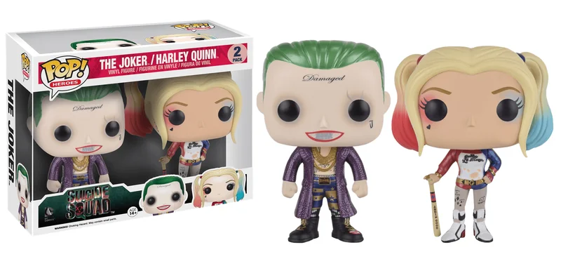 The Joker & Harley Quinn #2 PACK Funko Pop from Suicide Squad