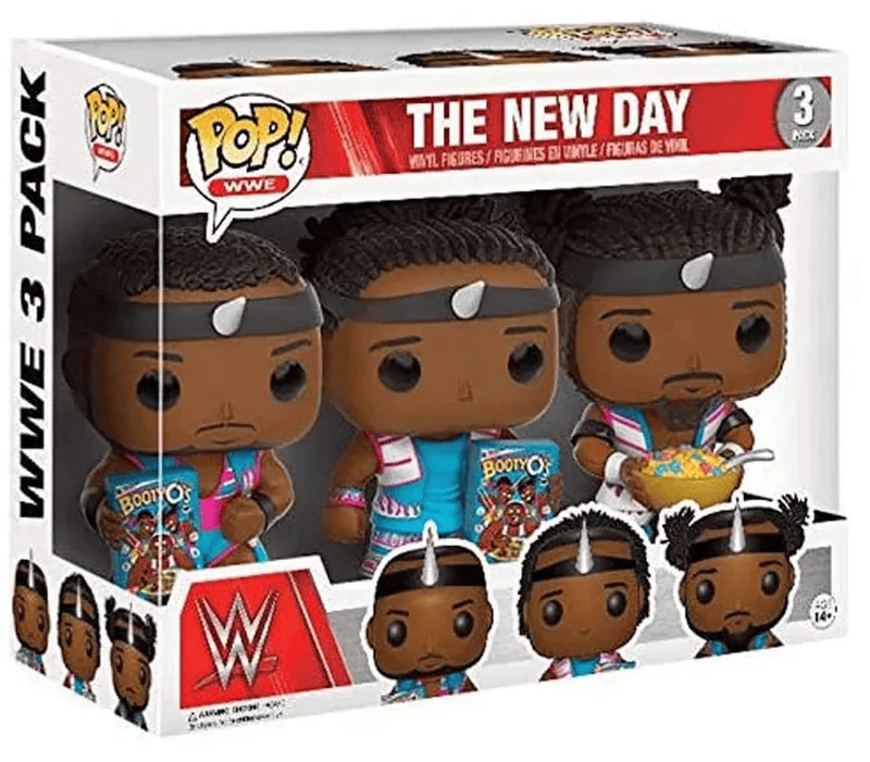 The New Day #3 PACK Funko Pop from WWE