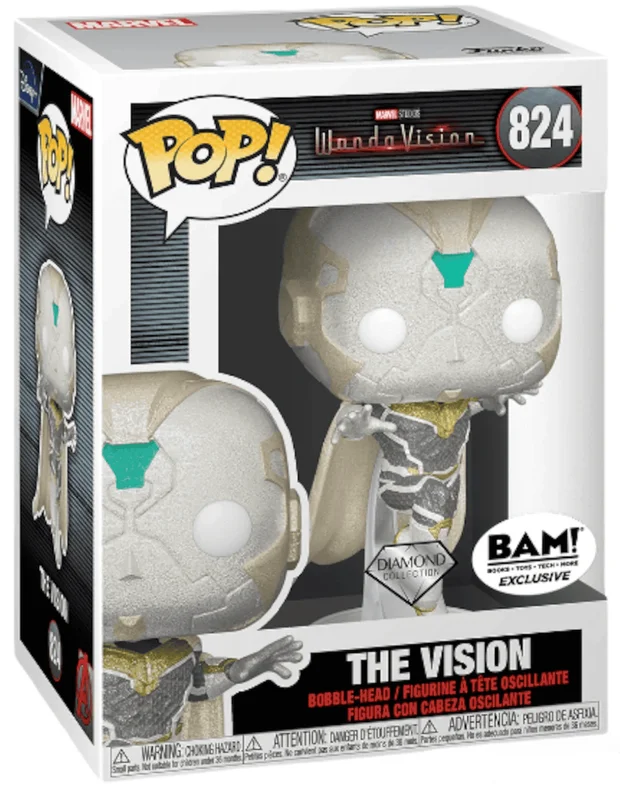 The Vision #824 Funko Pop from Wanda Vision