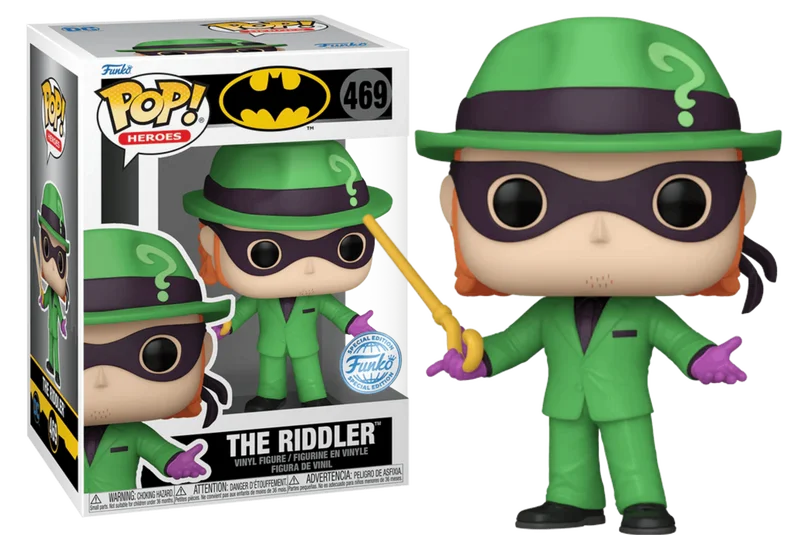 The Riddler #469 Funko Pop from Batman