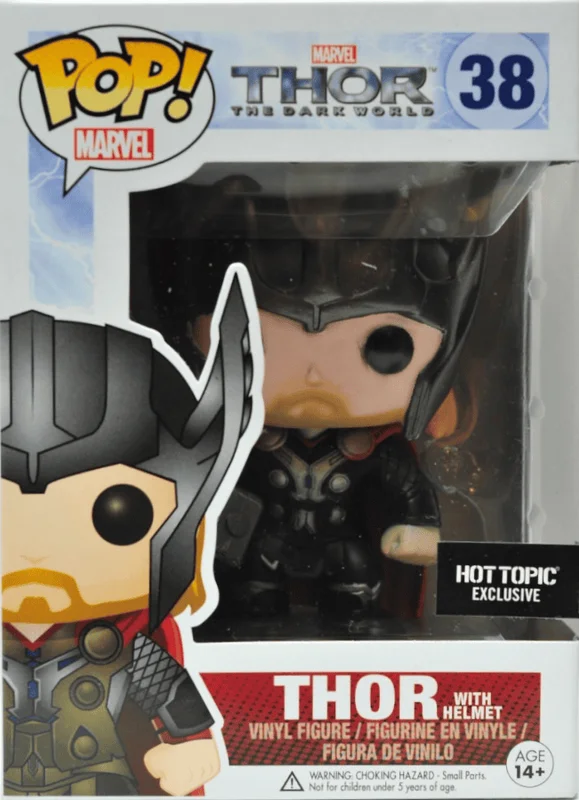 Thor With Helmet #38 Funko Pop from Marvel