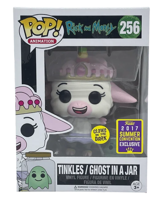 Tinkles / Ghost in a Jar #256 Funko Pop from Rick and Morty
