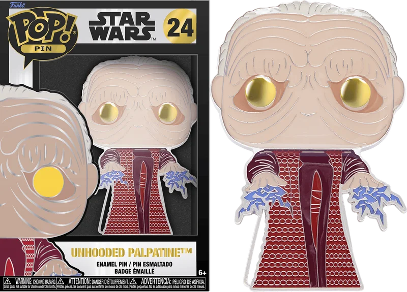 Unhooded Palpatine #24 Funko Pop from Star Wars