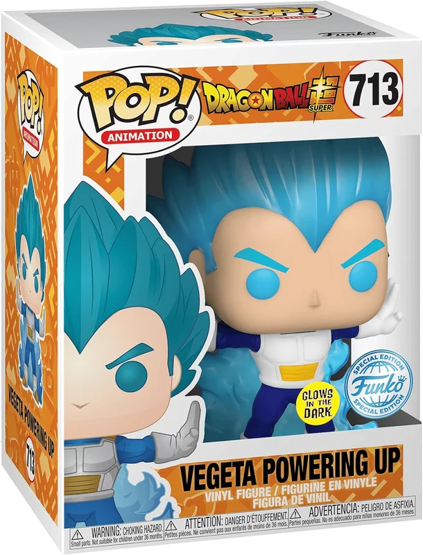 Vegeta (Powering Up) #713 Funko Pop from Dragon Ball Z