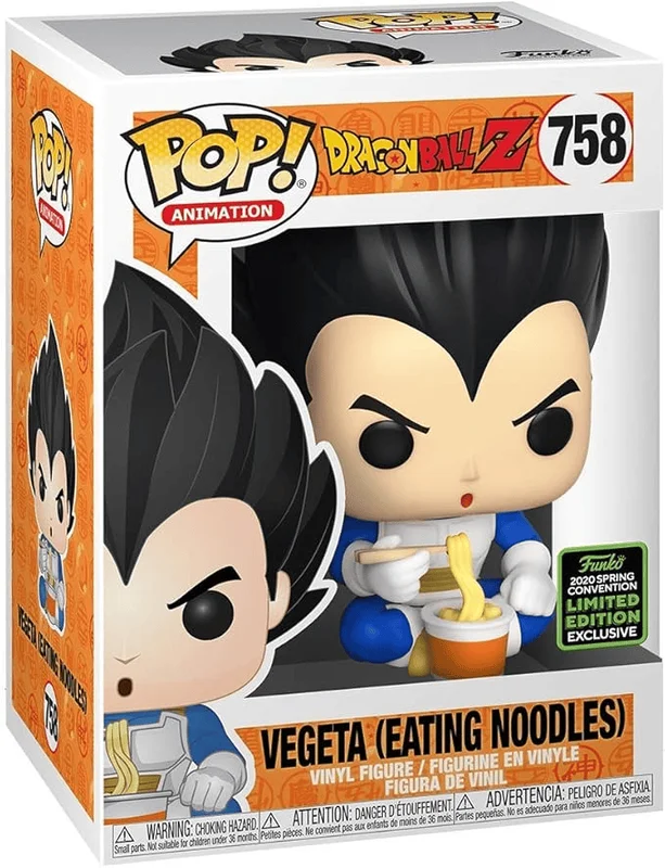Vegeta (Eating Noodles) #758 Funko Pop from Dragon Ball Z